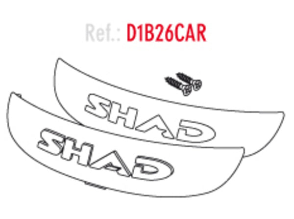 Shad SH26 reflektorok fehér D1B261CAR