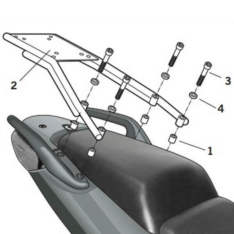 Shad Top Master illesztő készlet - Honda H0CB10ST