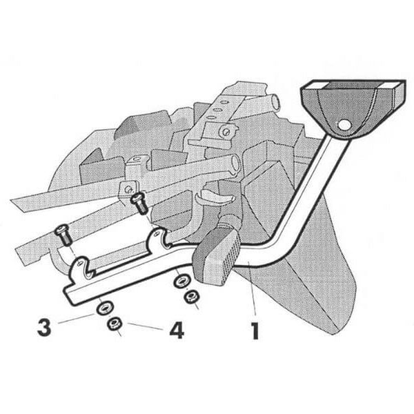 Shad Top Master illesztő készlet - Suzuki S0B64T