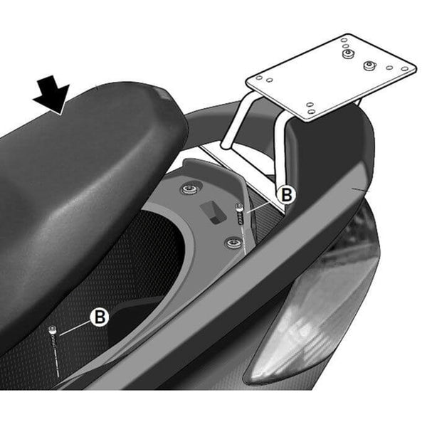 Shad Top Master illesztő készlet - Yamaha y0cy17st