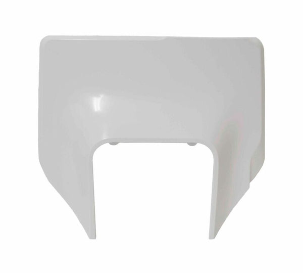 Racetech Front Plate White Husqvarna r-Maskhsqbn20