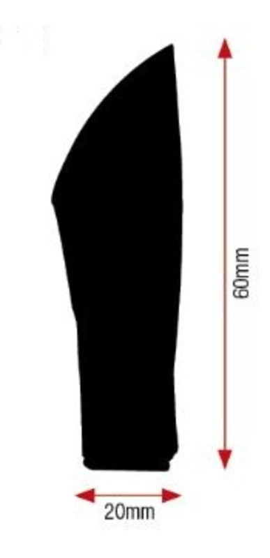 V Parts Spike LED villogó fekete - Universal (6PE991B)