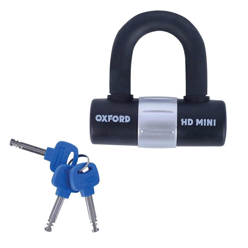 Oxford HD Mini Disc Lock - Ø14 mm Black of161