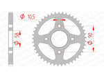 AFAM Steel Standard hátsó lengő 10223 - 428