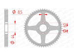 AFAM Steel Standard hátsó lengő 12222 - 428