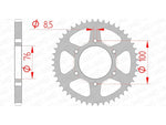 AFAM Steel Standard hátsó láncpolor 12227 - 428