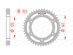 AFAM Steel Standard hátsó beszélt 12601 - 530