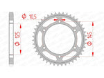 AFAM Steel Standard hátsó lengő 12603 - 525