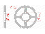 AFAM Steel Standard hátsó lengő 14215 - 428