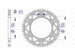 AFAM Aluminium Ultra-Light Self-Cleaning Rear Sprocket 17206 - 520 