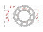 AFAM Steel Standard hátsó lengő 47103 - 420