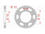 AFAM Steel Standard hátsó lengő 50609 - 525