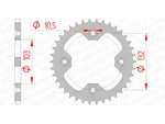 AFAM Steel Standard Hátsó Sprock 71305 - 520