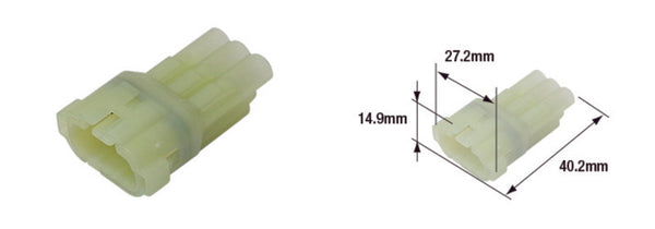 Tourmax vízálló női csatlakozó 090 (FRSH) -3-Pole-ETP-105