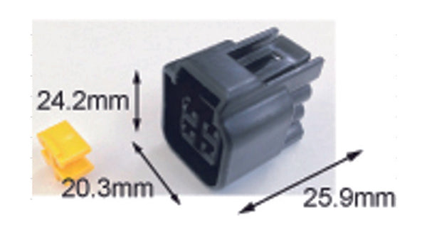 Tourmax vízálló női csatlakozó 090 (FRW) -4-Pole-ETP-60