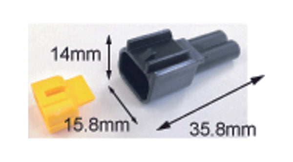 Tourmax vízálló férfi csatlakozó 090 (FRW) -2-Pole-ETP-57