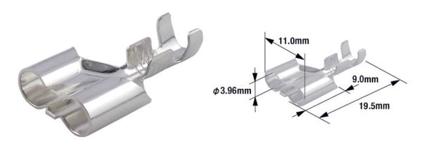Tourmax dupla női terminál tű univerzális golyó-brass-brass-brass-pack-Etp-05