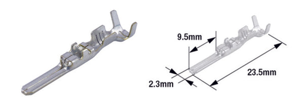 Tourmax hím terminálpint 090 (FRW) -BRASS-50-PACK-ETP-55