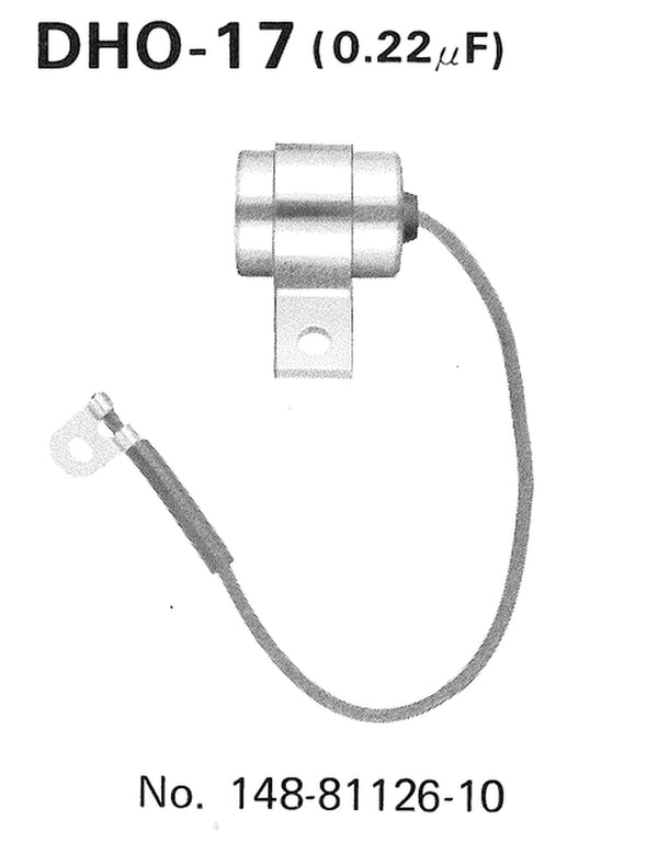 Tourmax kondenzátor Yamaha dho-17