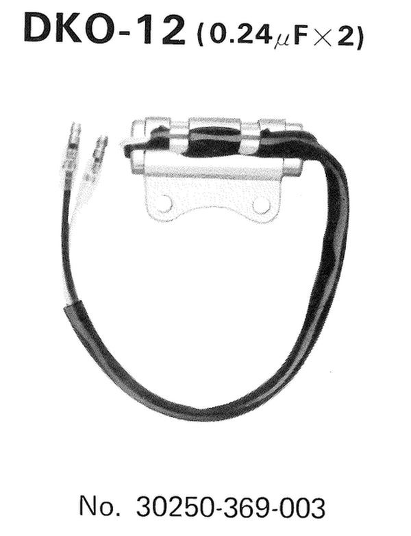 Tourmax kondenzátor Honda DKO-12