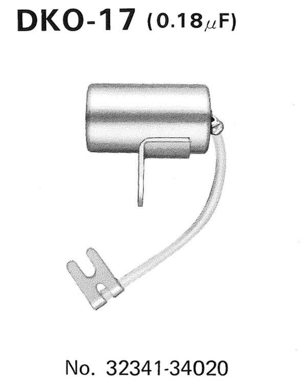 Tourmax kondenzátor Suzuki DKO-17