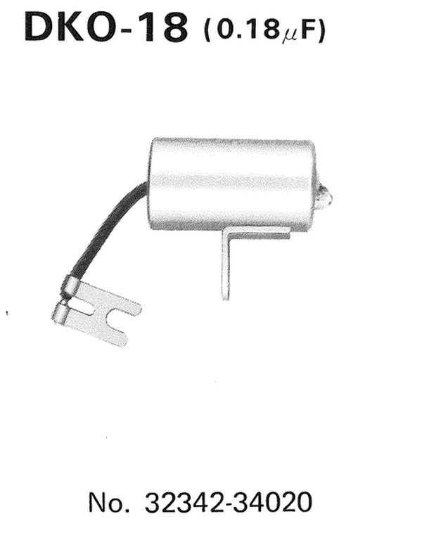 Tourmax kondenzátor Suzuki DKO-18