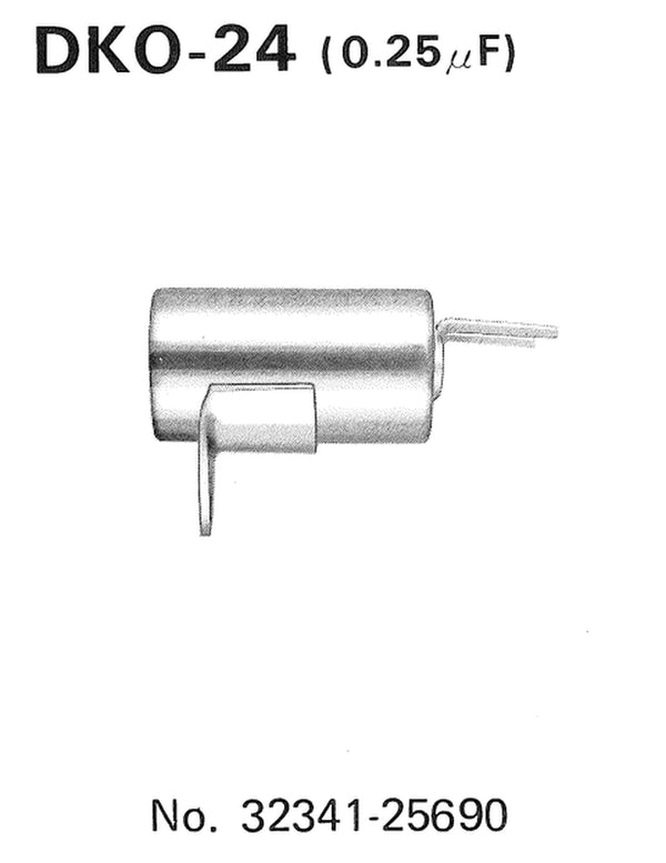 Tourmax kondenzátor Suzuki DKO-24