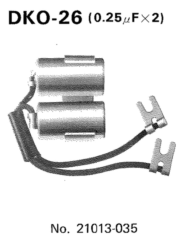 Tourmax kondenzátor Kawasaki DKO-26