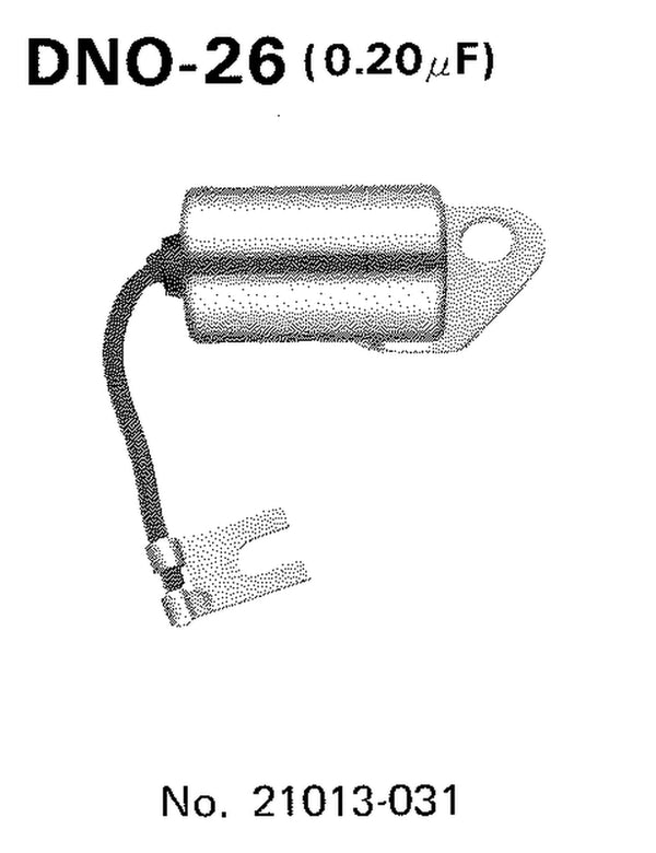 Tourmax kondenzátor Kawasaki DNO-26