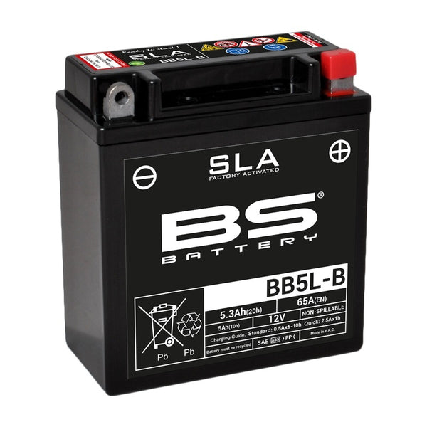 BS Battery SLA Battery Maintenance-Free Factory Activated - BB5L-B 