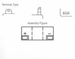 Yuasa Battery Conventional Without Acid Pack - 6N11A -4