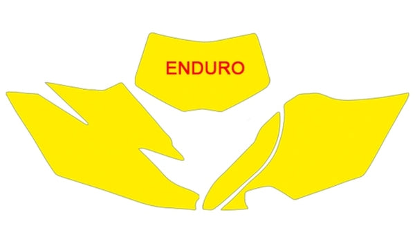 Blackbird lemez matricák zöld yamaha wr450f 3221/000008