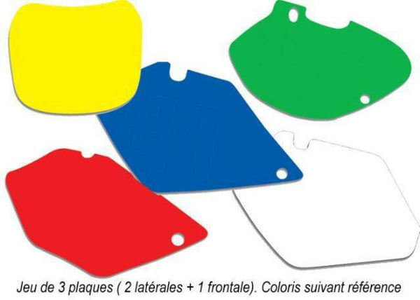 Blackbird Plate matricák zöld Yamaha WRF 250/450 3230/000008