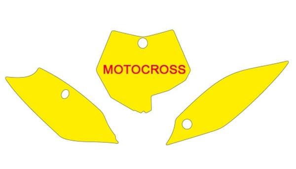 Blackbird Plate Matricák kék KTM SX85 3520/000007