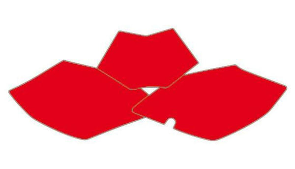 Blackbird Plate Matricák piros béta RR 3B02/000009