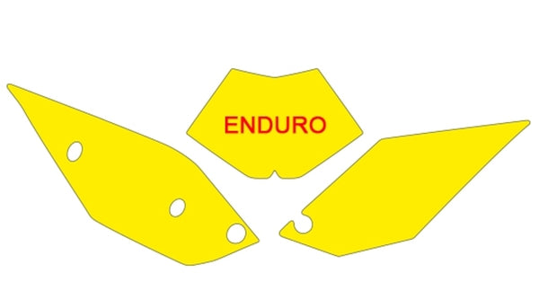 Blackbird Plate Matricák piros béta RR 3B03/000009