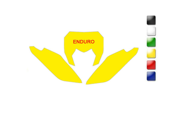 Blackbird Plate matricák piros sherco 3e00/000009