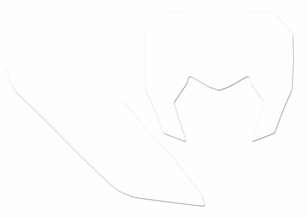 Blackbird Plate matricák White Sherco SE/SE-F 3E01/000005