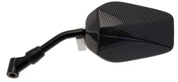V PARTS F1 Mirror Universal M8/125 - Carbon Look (1pc) E706 