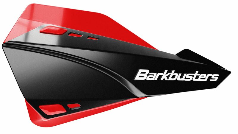 Barkbusters Sabre Handguard Set Universal Mount Black/Red Sab-1BK-02-RD