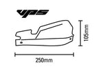 Barkbusters VPS MX kézvédő készlet Universal Mount Black VPS-007-01-BK