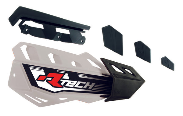 Racetech flx kézvédők cserefedelei fehérek 789676 r-repmflbn00