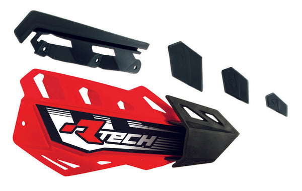Racetech flx kézvédők cseréje piros a 789680 R-Repmflrs00-hoz
