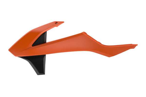 A rendőrport -radiátor az OEM színét (2016) narancssárga/ktm 84178001 lefedi