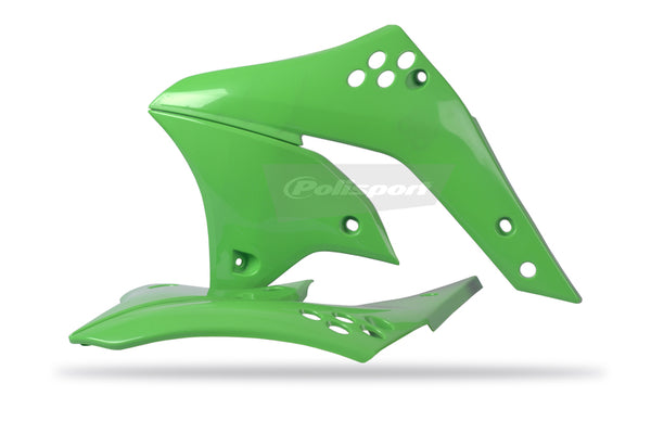 A rendõrségi kapu radiátor borítja a zöld Kawasaki KX250F 8426200006 -ot