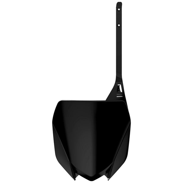 Rendőrségi kikötő elülső számú tányér Restyle Black Yamaha YZ125/250 8666000009