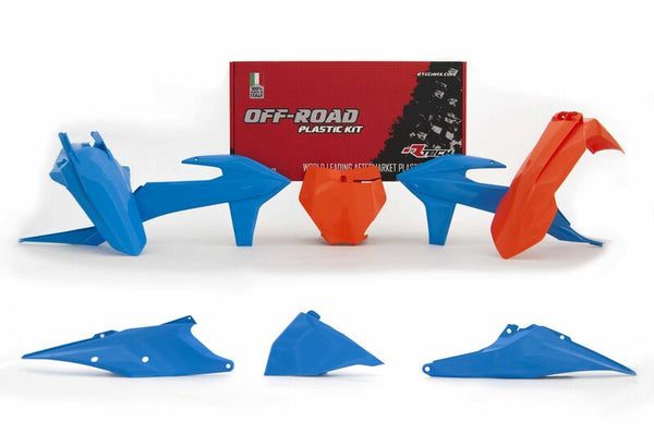 Racetech műanyag készlet Vintage Blue/Orange KTM SX/SX-F R-KITKTM-CL0-599