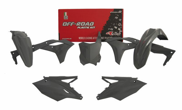 Racetech műanyag készlet Quantum Grey R-KitKXF-GR0-519
