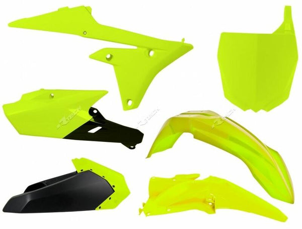 Racetech műanyag készlet Neon Yellow/Black Yamaha YZ250F/450F R-KITYZF-GF0-614