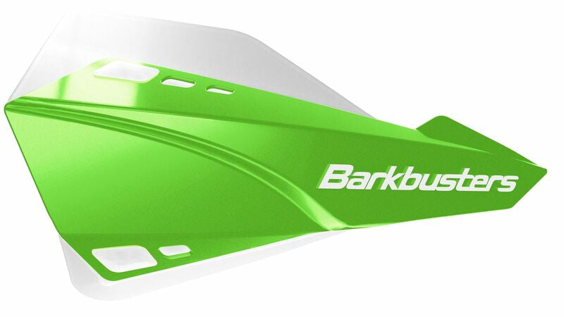 Barkbusters Sabre Handguard Set Universal Mount Green/White Sab-1Gr-00 Wh